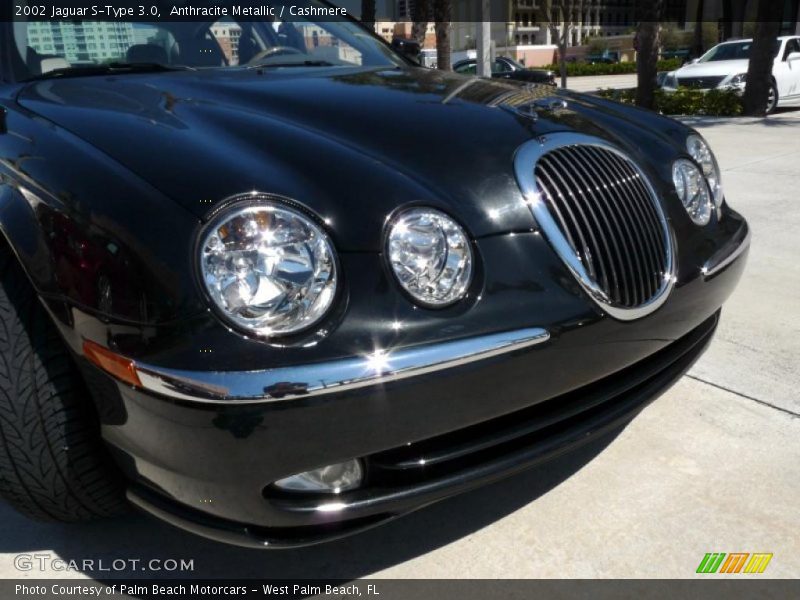 Anthracite Metallic / Cashmere 2002 Jaguar S-Type 3.0