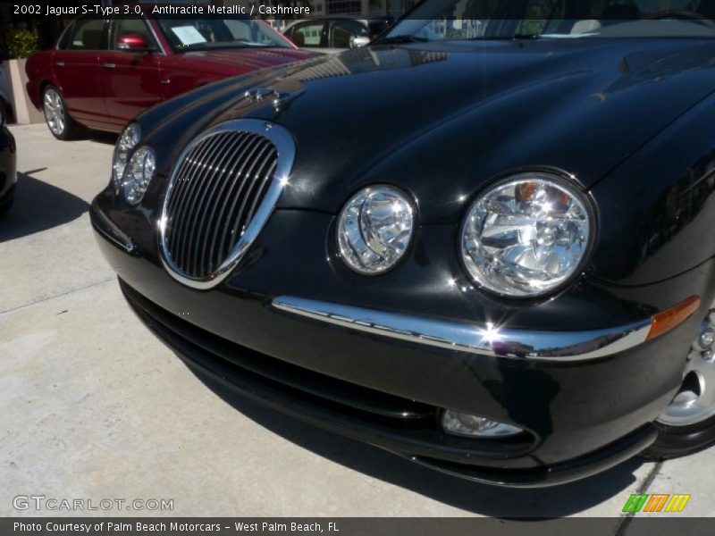 Anthracite Metallic / Cashmere 2002 Jaguar S-Type 3.0