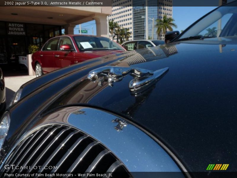 Anthracite Metallic / Cashmere 2002 Jaguar S-Type 3.0