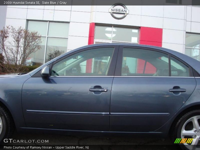 Slate Blue / Gray 2009 Hyundai Sonata SE