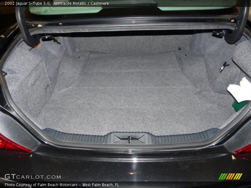 Anthracite Metallic / Cashmere 2002 Jaguar S-Type 3.0