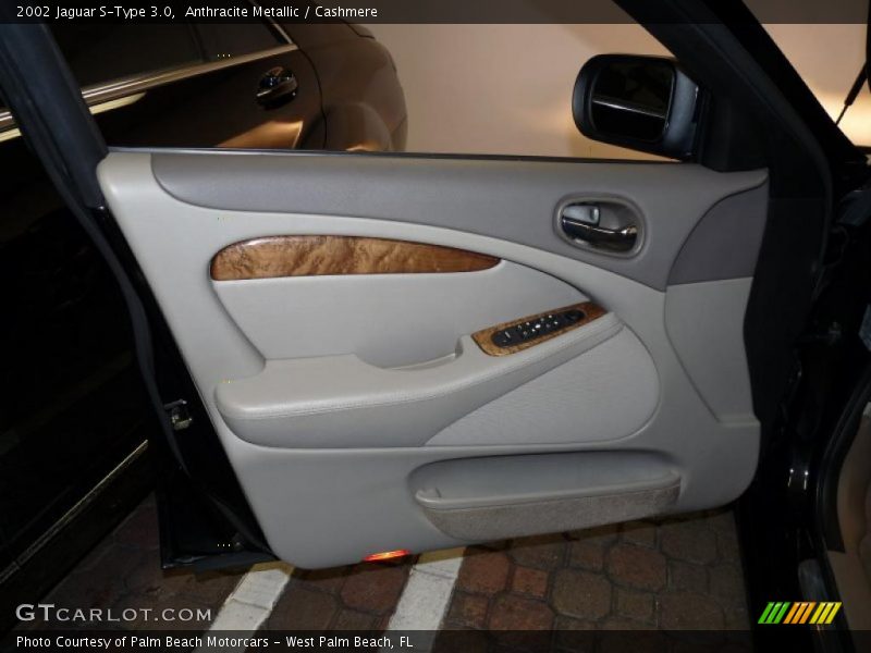 Anthracite Metallic / Cashmere 2002 Jaguar S-Type 3.0
