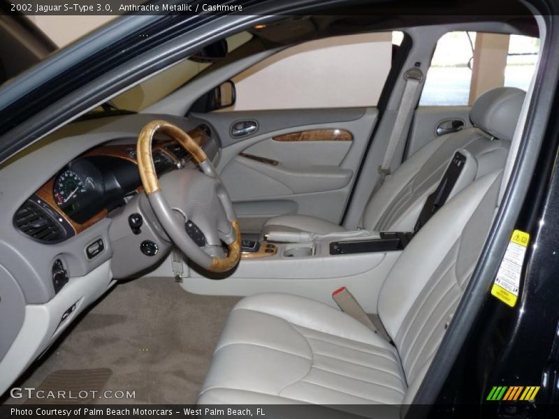 Anthracite Metallic / Cashmere 2002 Jaguar S-Type 3.0