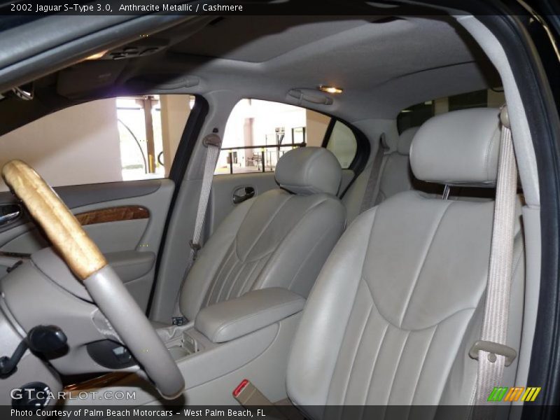 Anthracite Metallic / Cashmere 2002 Jaguar S-Type 3.0