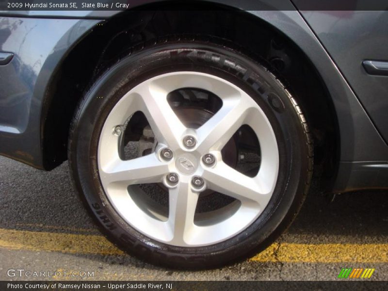 Slate Blue / Gray 2009 Hyundai Sonata SE