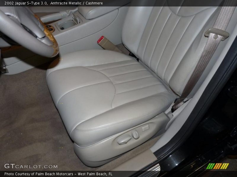 Anthracite Metallic / Cashmere 2002 Jaguar S-Type 3.0