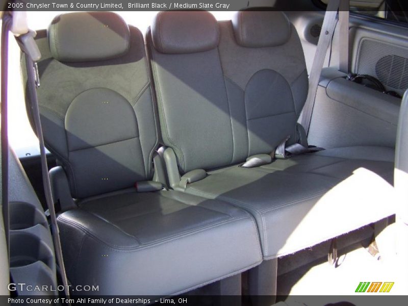 Brilliant Black / Medium Slate Gray 2005 Chrysler Town & Country Limited