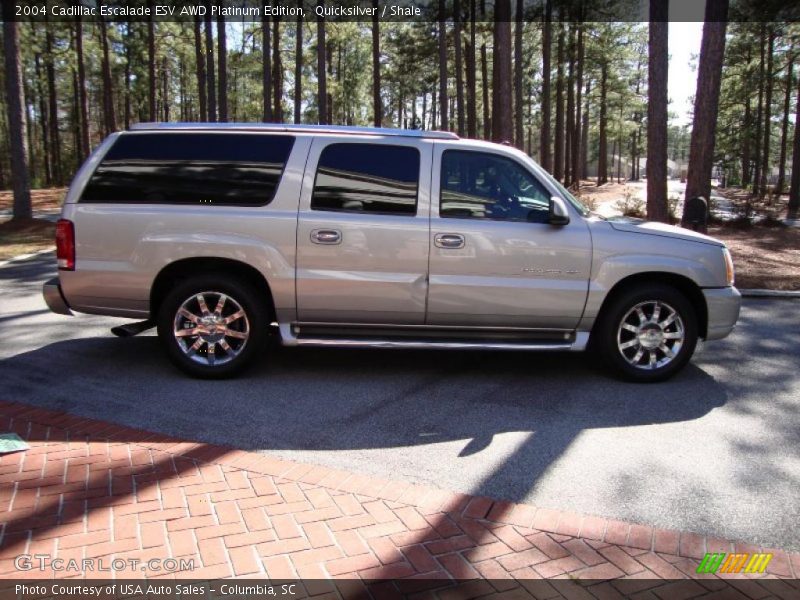 Quicksilver / Shale 2004 Cadillac Escalade ESV AWD Platinum Edition