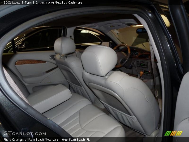 Anthracite Metallic / Cashmere 2002 Jaguar S-Type 3.0