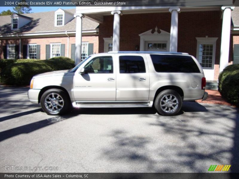 Quicksilver / Shale 2004 Cadillac Escalade ESV AWD Platinum Edition