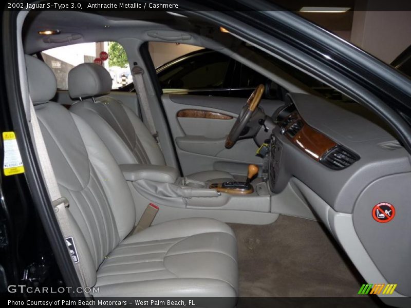 Anthracite Metallic / Cashmere 2002 Jaguar S-Type 3.0