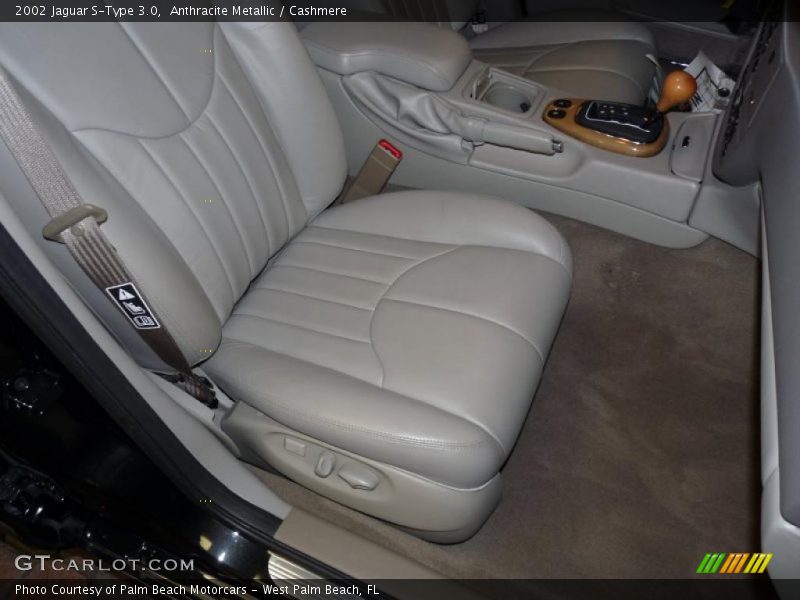 Anthracite Metallic / Cashmere 2002 Jaguar S-Type 3.0
