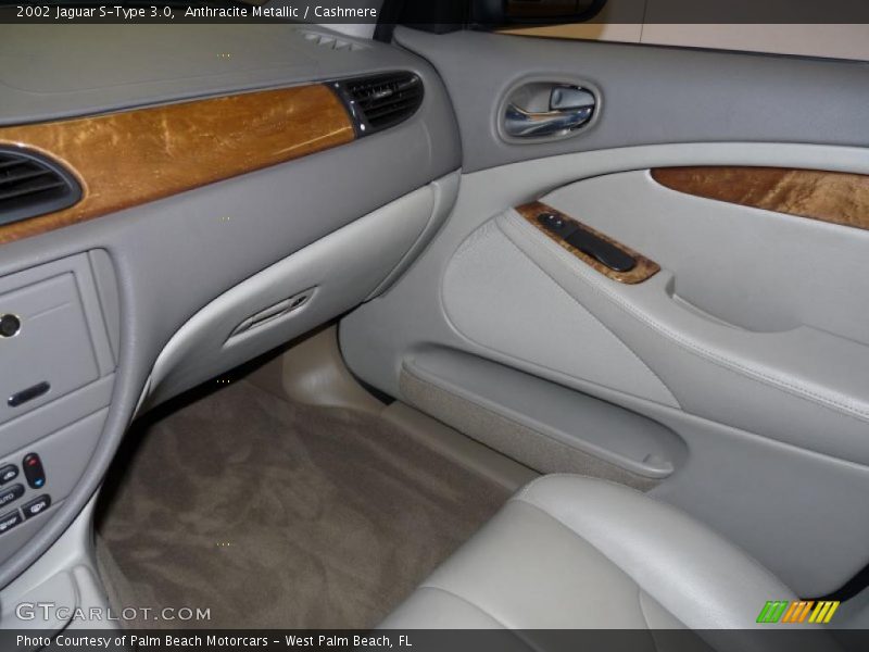 Anthracite Metallic / Cashmere 2002 Jaguar S-Type 3.0