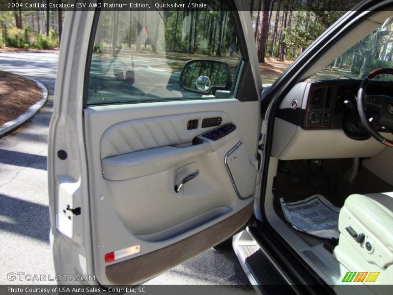 Quicksilver / Shale 2004 Cadillac Escalade ESV AWD Platinum Edition
