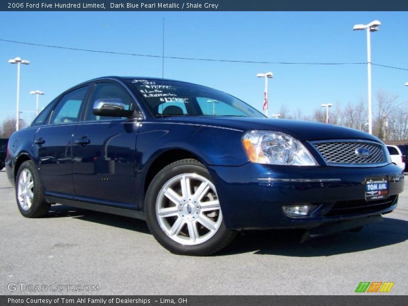 Dark Blue Pearl Metallic / Shale Grey 2006 Ford Five Hundred Limited