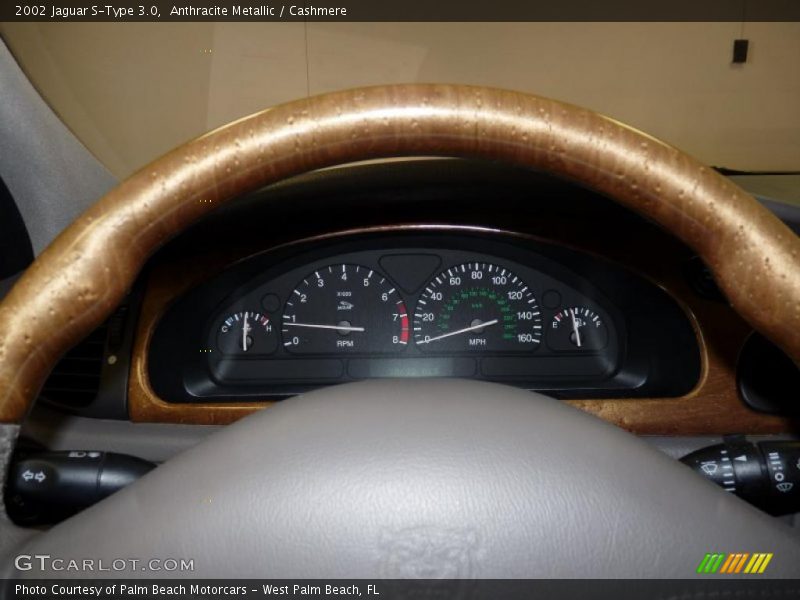 Anthracite Metallic / Cashmere 2002 Jaguar S-Type 3.0