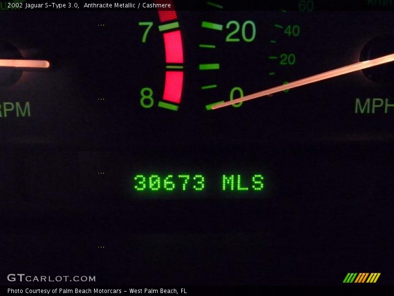Anthracite Metallic / Cashmere 2002 Jaguar S-Type 3.0
