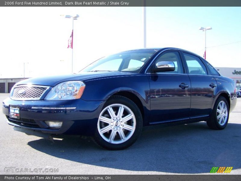 Dark Blue Pearl Metallic / Shale Grey 2006 Ford Five Hundred Limited