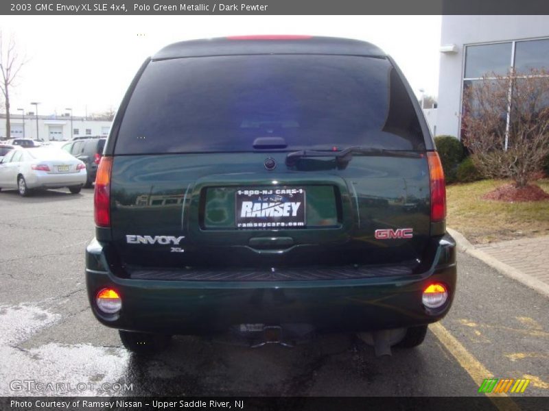 Polo Green Metallic / Dark Pewter 2003 GMC Envoy XL SLE 4x4