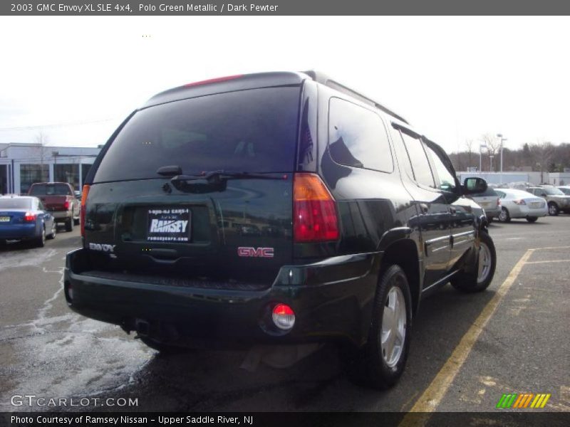 Polo Green Metallic / Dark Pewter 2003 GMC Envoy XL SLE 4x4