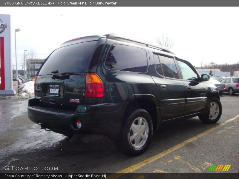 Polo Green Metallic / Dark Pewter 2003 GMC Envoy XL SLE 4x4