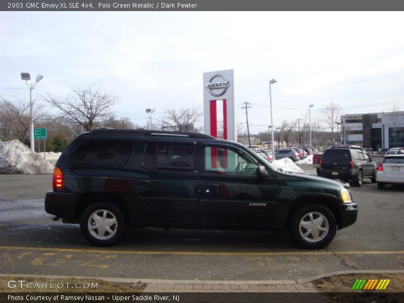 Polo Green Metallic / Dark Pewter 2003 GMC Envoy XL SLE 4x4