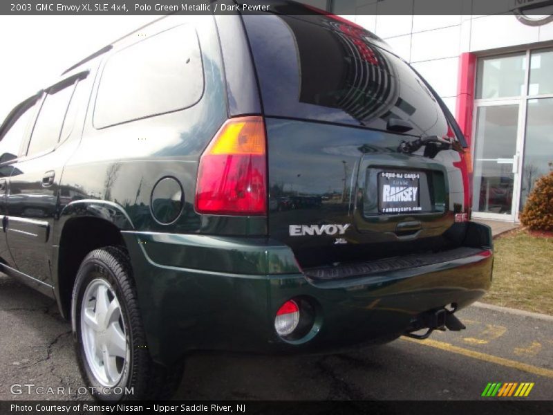 Polo Green Metallic / Dark Pewter 2003 GMC Envoy XL SLE 4x4