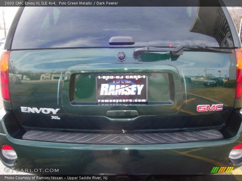 Polo Green Metallic / Dark Pewter 2003 GMC Envoy XL SLE 4x4