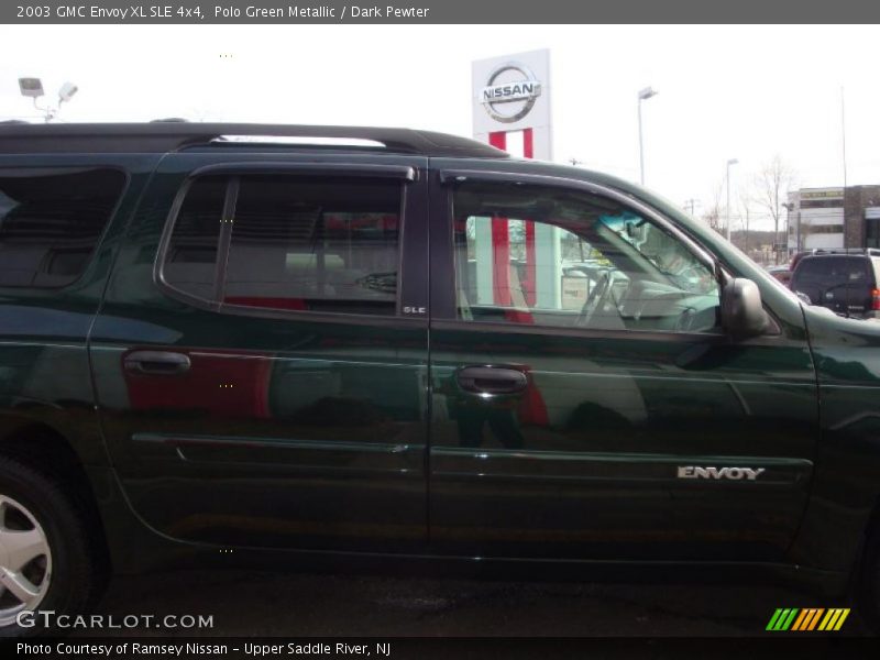 Polo Green Metallic / Dark Pewter 2003 GMC Envoy XL SLE 4x4