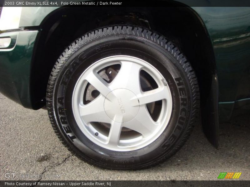 Polo Green Metallic / Dark Pewter 2003 GMC Envoy XL SLE 4x4