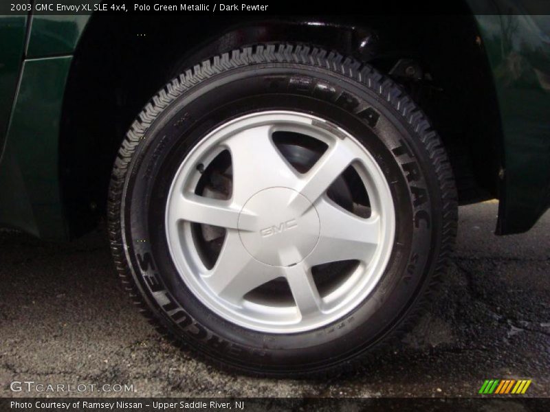 Polo Green Metallic / Dark Pewter 2003 GMC Envoy XL SLE 4x4