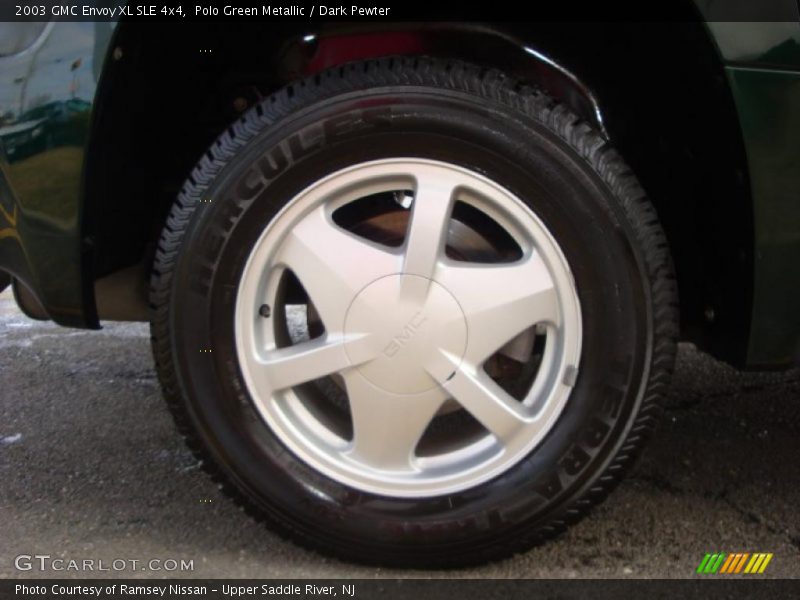 Polo Green Metallic / Dark Pewter 2003 GMC Envoy XL SLE 4x4