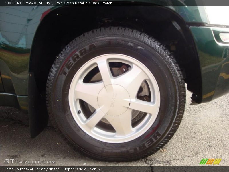 Polo Green Metallic / Dark Pewter 2003 GMC Envoy XL SLE 4x4