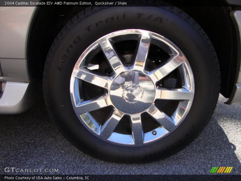 Quicksilver / Shale 2004 Cadillac Escalade ESV AWD Platinum Edition