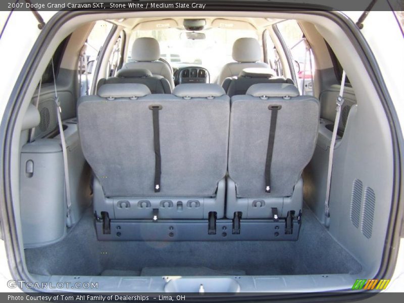 Stone White / Medium Slate Gray 2007 Dodge Grand Caravan SXT