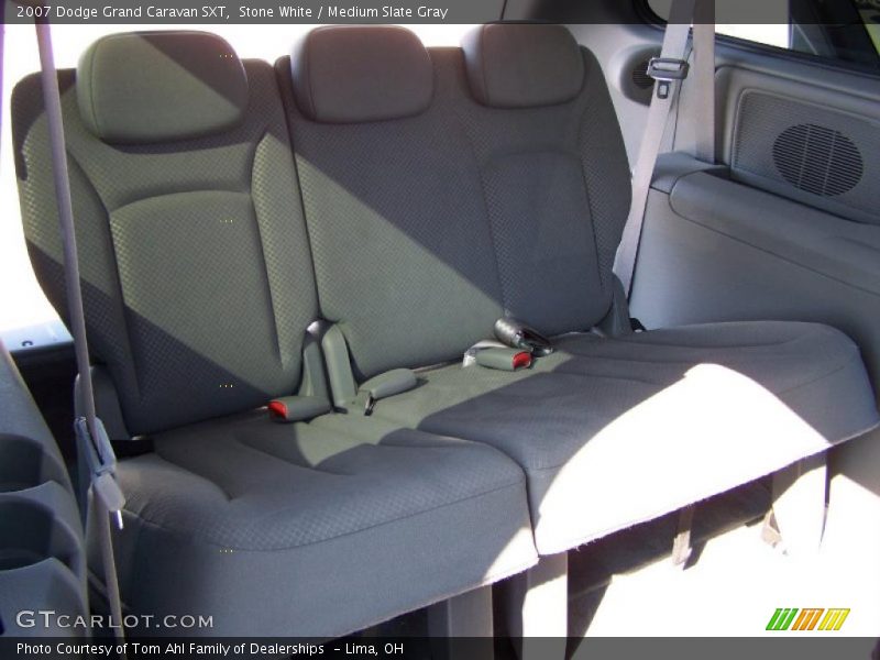 Stone White / Medium Slate Gray 2007 Dodge Grand Caravan SXT