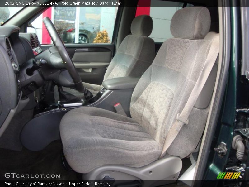 Polo Green Metallic / Dark Pewter 2003 GMC Envoy XL SLE 4x4