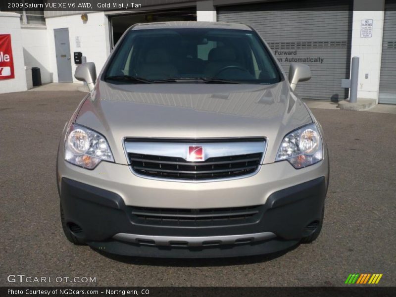 Gold Mist / Tan 2009 Saturn VUE XE V6 AWD