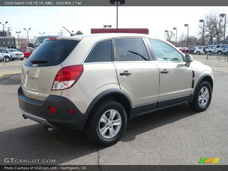 Gold Mist / Tan 2009 Saturn VUE XE V6 AWD