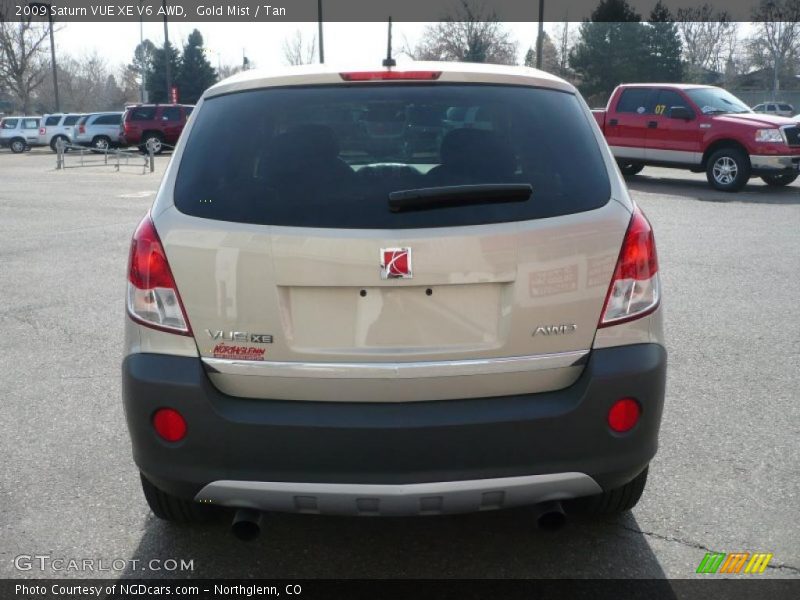 Gold Mist / Tan 2009 Saturn VUE XE V6 AWD