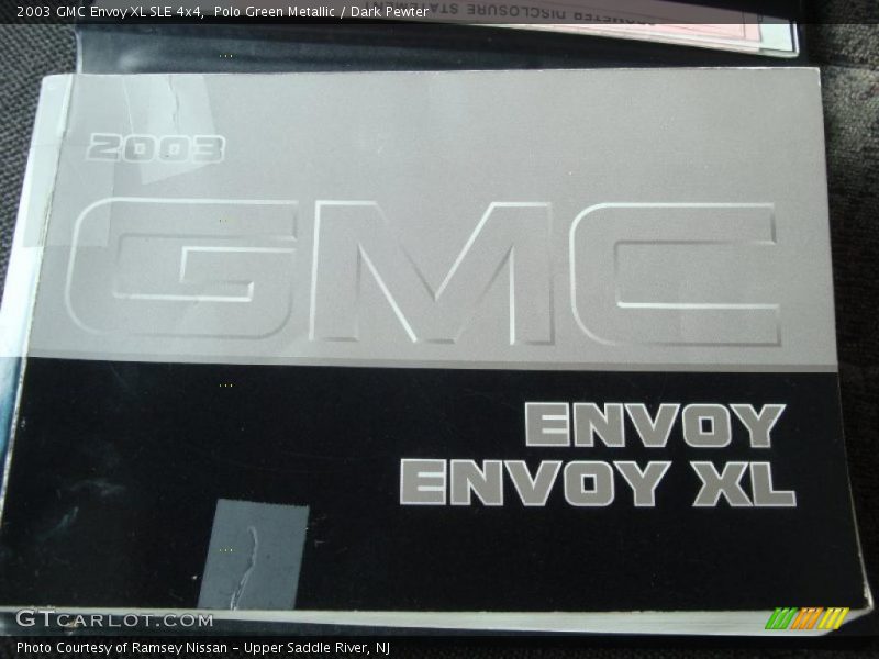 Polo Green Metallic / Dark Pewter 2003 GMC Envoy XL SLE 4x4