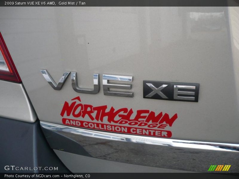 Gold Mist / Tan 2009 Saturn VUE XE V6 AWD