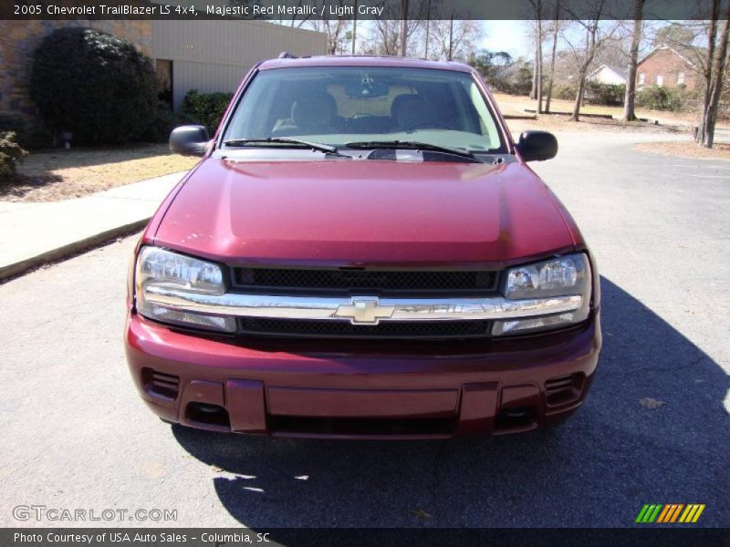 Majestic Red Metallic / Light Gray 2005 Chevrolet TrailBlazer LS 4x4