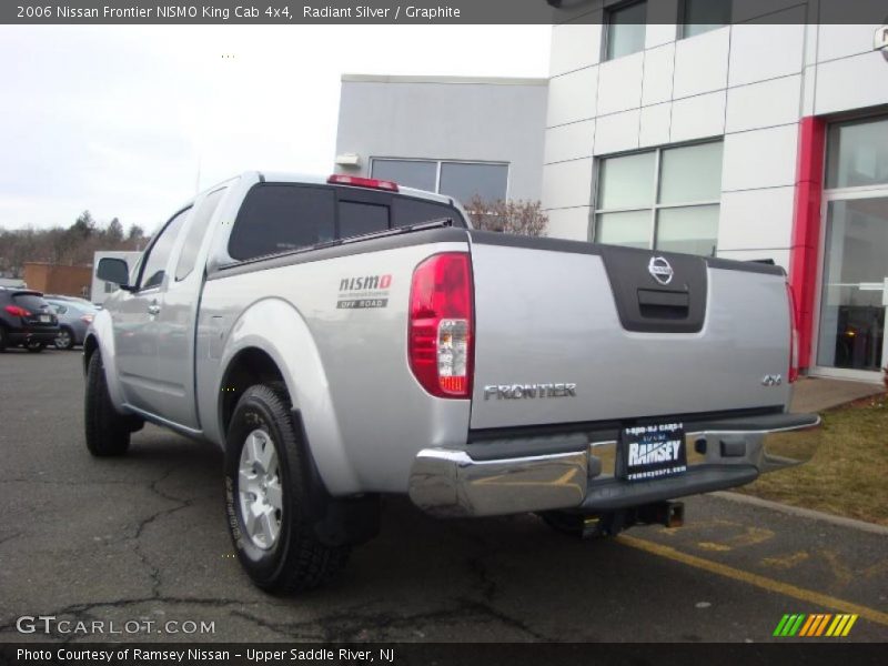 Radiant Silver / Graphite 2006 Nissan Frontier NISMO King Cab 4x4