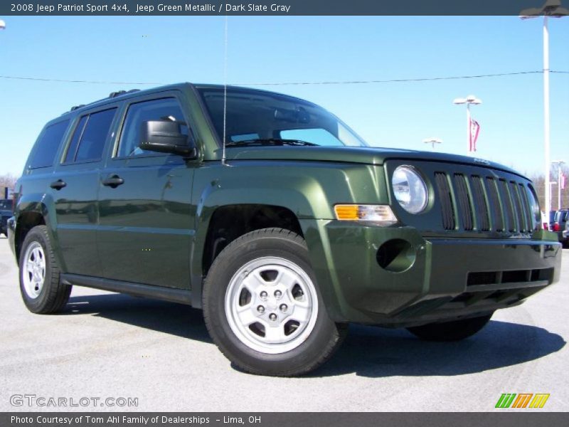 Jeep Green Metallic / Dark Slate Gray 2008 Jeep Patriot Sport 4x4