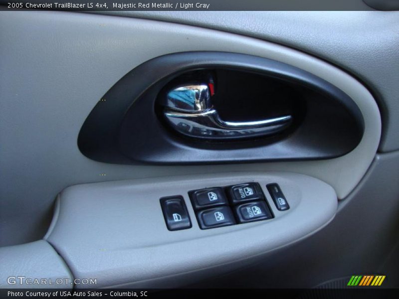 Majestic Red Metallic / Light Gray 2005 Chevrolet TrailBlazer LS 4x4