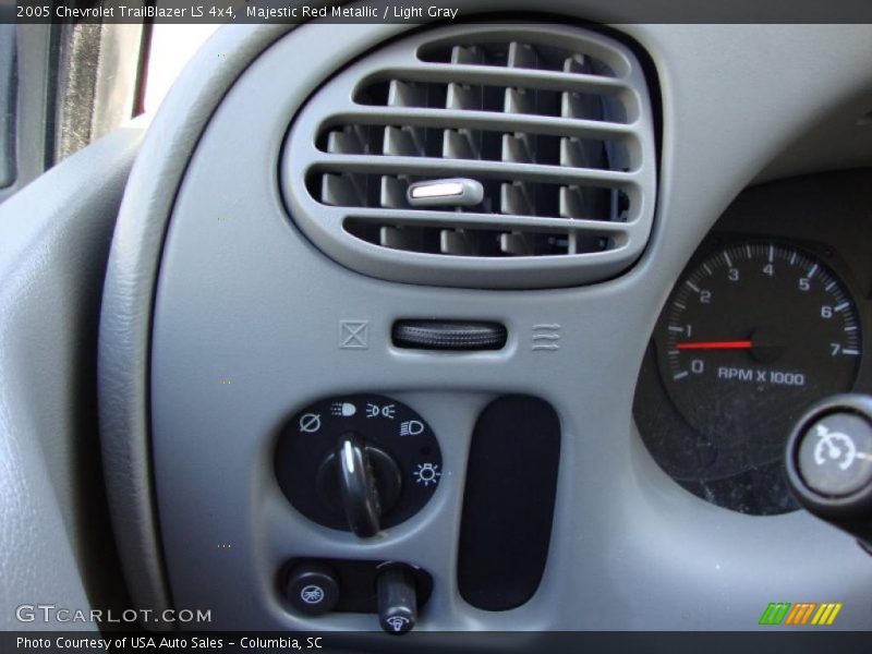 Majestic Red Metallic / Light Gray 2005 Chevrolet TrailBlazer LS 4x4