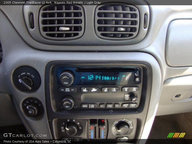 Majestic Red Metallic / Light Gray 2005 Chevrolet TrailBlazer LS 4x4