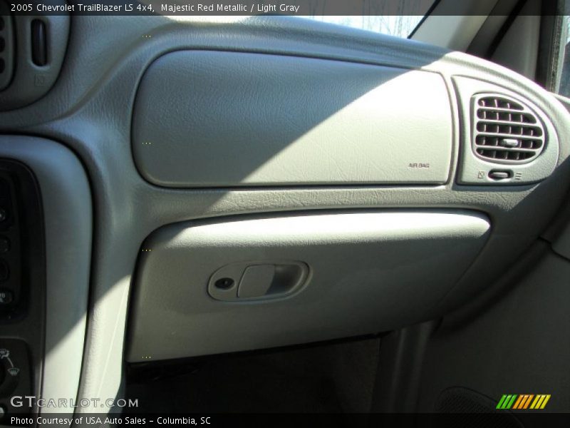 Majestic Red Metallic / Light Gray 2005 Chevrolet TrailBlazer LS 4x4