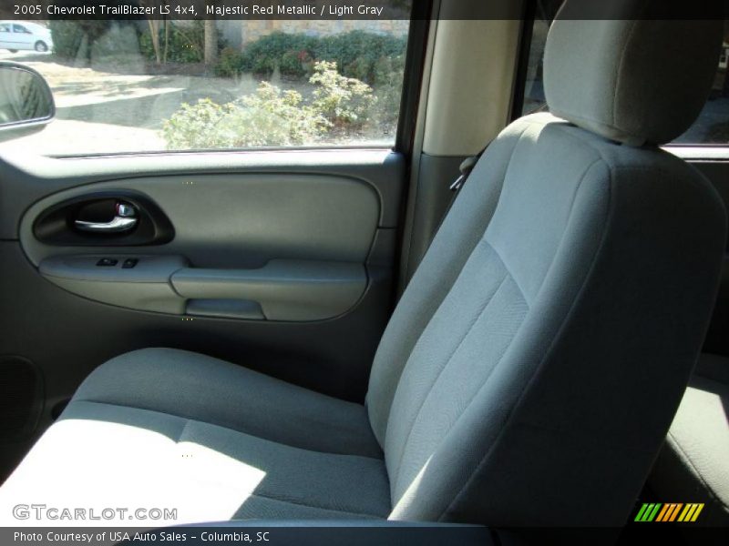 Majestic Red Metallic / Light Gray 2005 Chevrolet TrailBlazer LS 4x4
